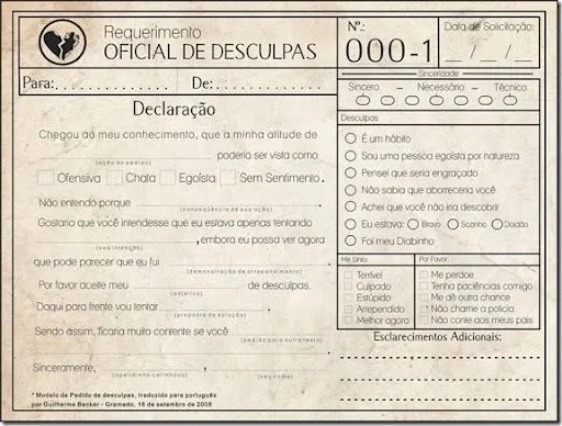 Carta de pedido de desculpas formal - Imagui Carta de pedido de desculpas formal - Imagui