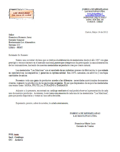 Carta Publicitaria | redacción y aplicación : Carta Publicitaria | redacción y aplicación :