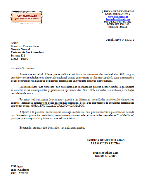 Carta Publicitaria | redacción y aplicación : Carta Publicitaria | redacción y aplicación :