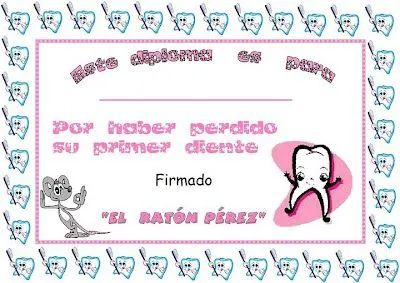 CoSqUiLLiTaS eN La PaNzA BLoGs: LA CAIDA DEL PRIMER DIENTITO -EL ... CoSqUiLLiTaS eN La PaNzA BLoGs: LA CAIDA DEL PRIMER DIENTITO -EL ...