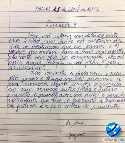 Carta para una tia - Imagui