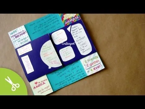 Carta magica interminable // detalle mes de novios - YouTube