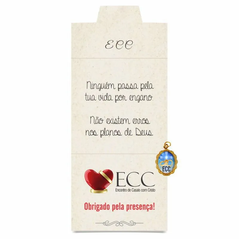 Cartão personalizado ECC + medalhinha | Elo7 Produtos Especiais Cartão personalizado ECC + medalhinha | Elo7 Produtos Especiais