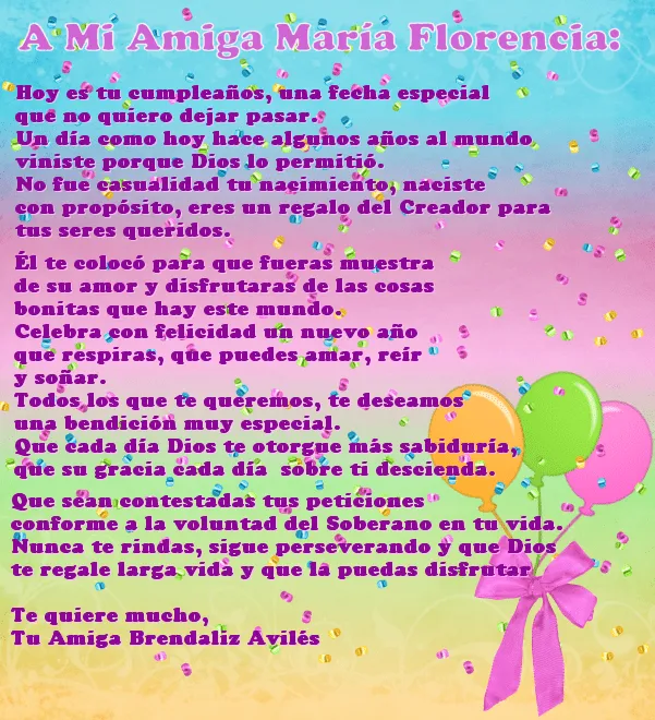 Cartas para una amiga en su cumpleaños - Imagui Cartas para una amiga en su cumpleaños - Imagui