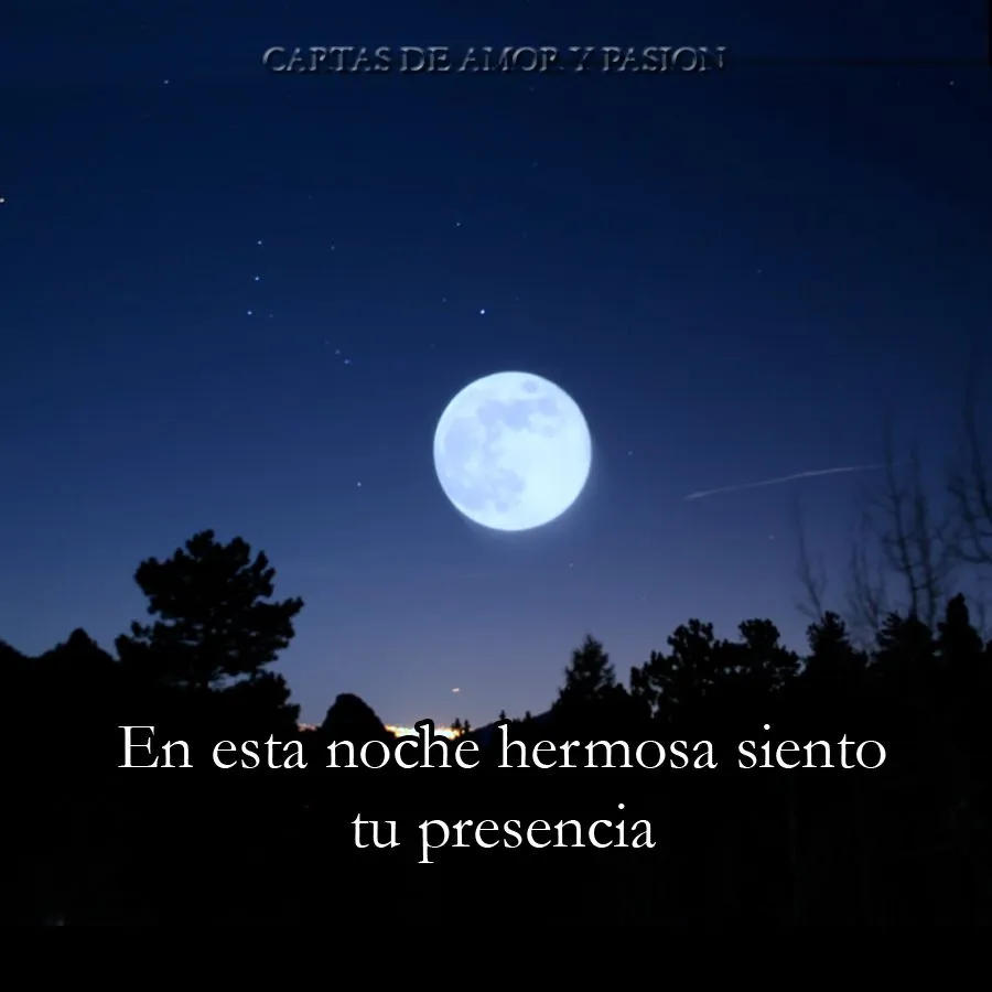 Cartas de amor y Pasion: En esta noche hermosa Cartas de amor y Pasion: En esta noche hermosa
