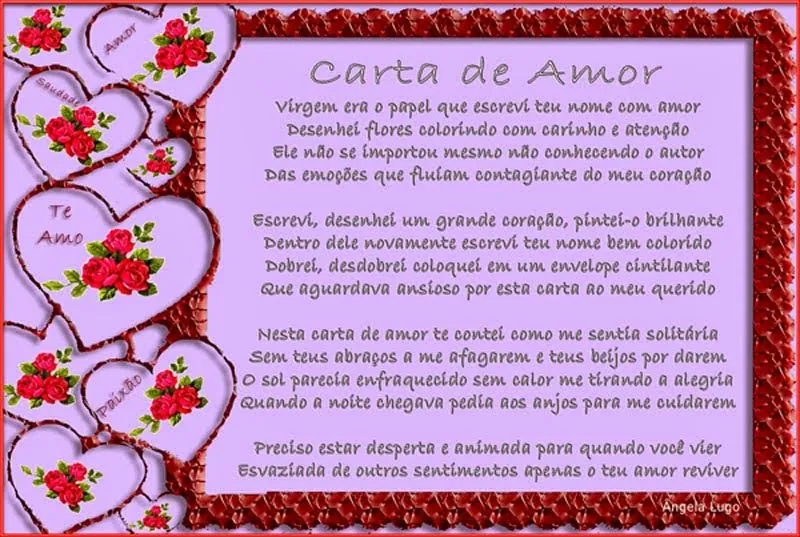 Cartas de amor románticas para enamorar : Imagenes para descargar