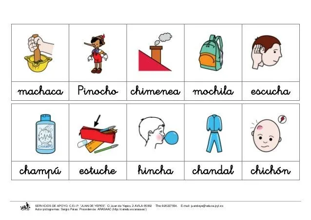 Cartas -ch