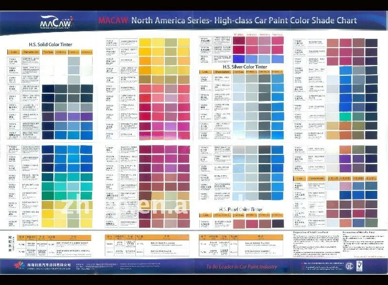 Cartas de colores para autos - Imagui