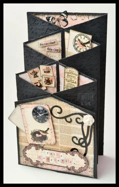 hacer tarjeta cumpleanos (3) | Aprender manualidades es facilisimo. hacer tarjeta cumpleanos (3) | Aprender manualidades es facilisimo.