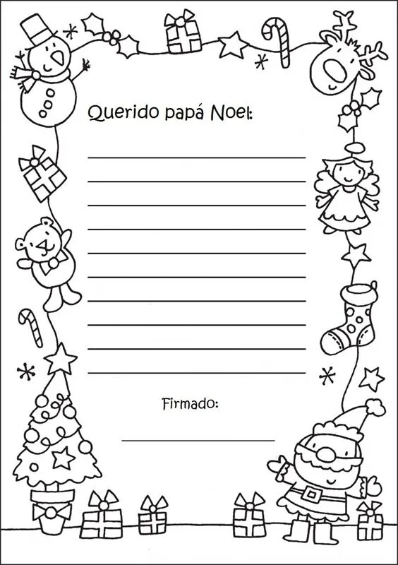 Cartas a Papá Noel para imprimir, ejemplos de Cartas a Papá Noel ...