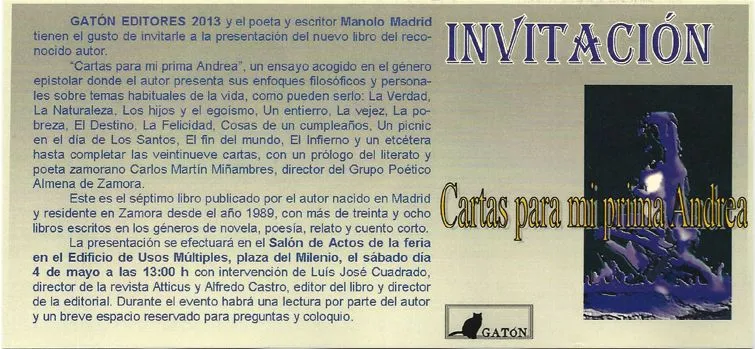 Carta para una prima - Imagui
