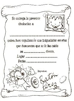 Cartas del ratoncito perez gratis para imprimir - Imagui