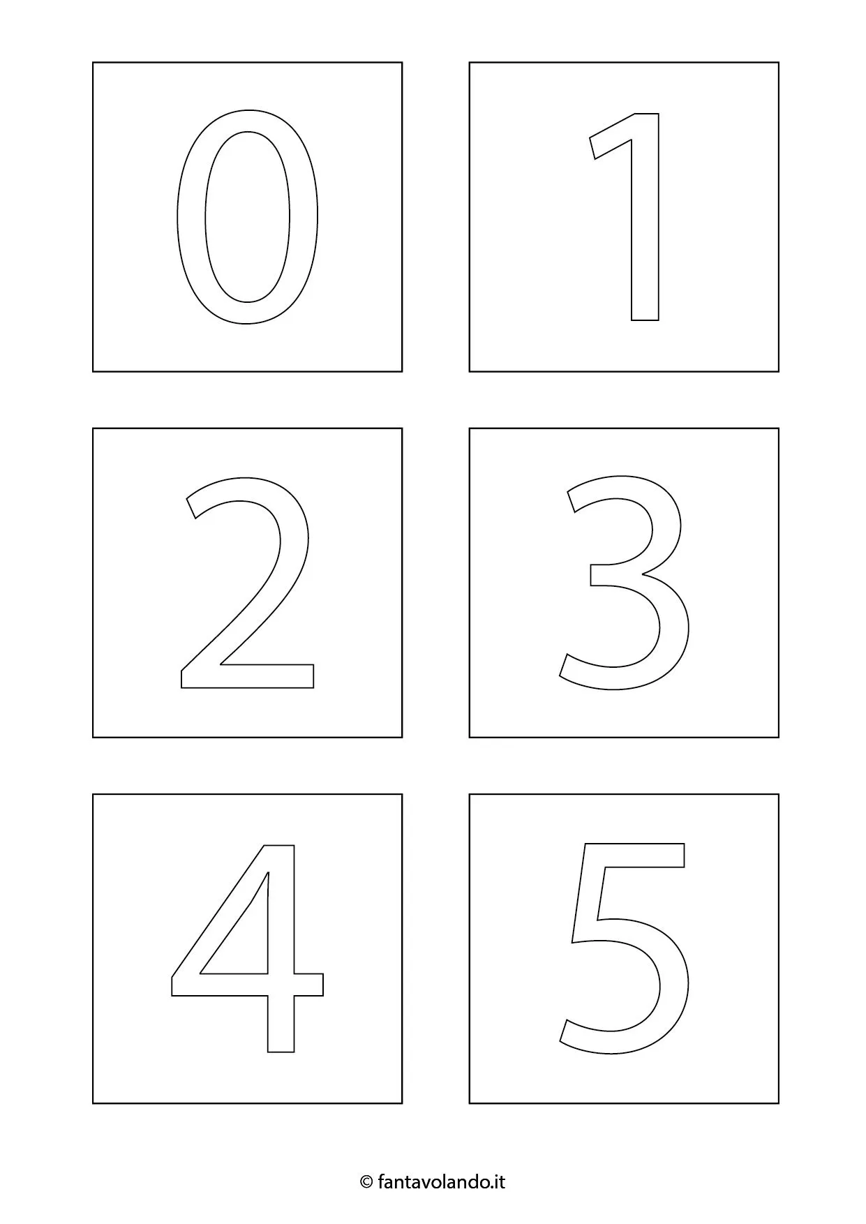 Le carte dei numeri - Fantavolando