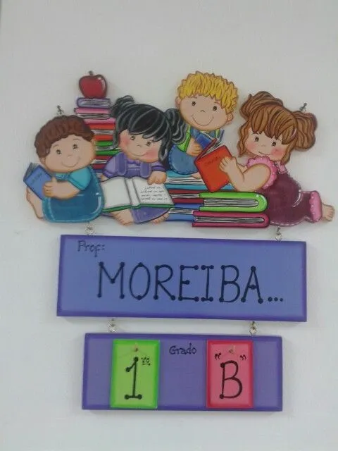 Cartel de aula | niños gomaeva | Pinterest