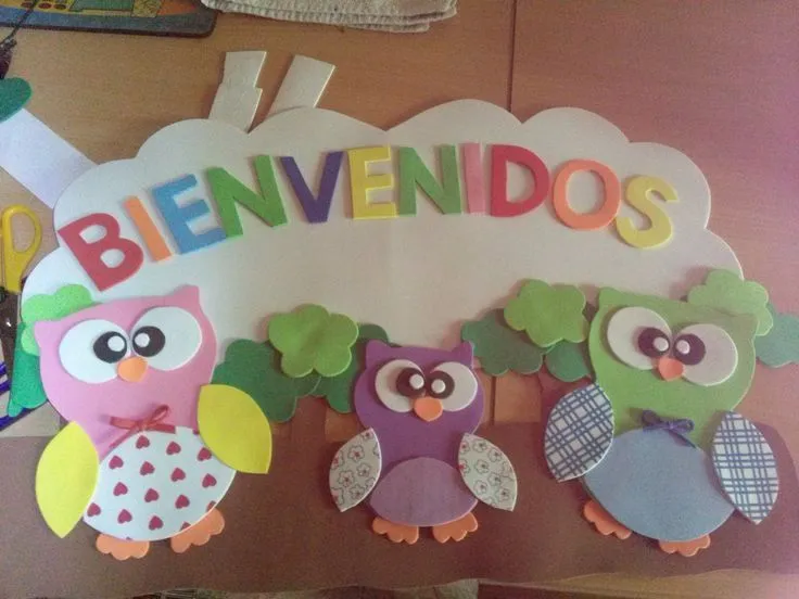 Cartel Bienvenidos a Clases images