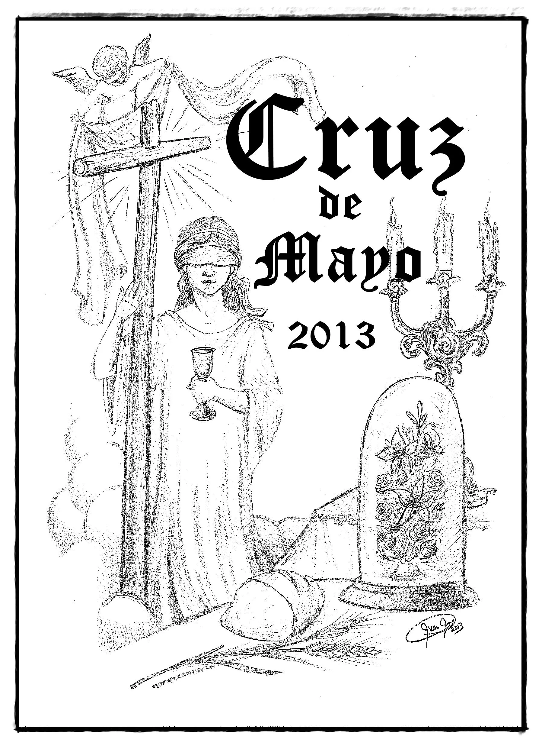 CARTEL CRUZ DE MAYO 2013 | Creaciones Juanjo Sevilla CARTEL CRUZ DE MAYO 2013 | Creaciones Juanjo Sevilla