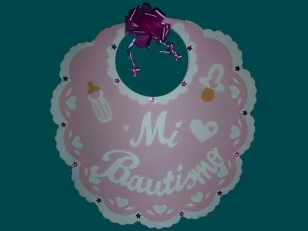 cartel goma eva babero mi bautismo para nenas | cajas | Pinterest ... cartel goma eva babero mi bautismo para nenas | cajas | Pinterest ...