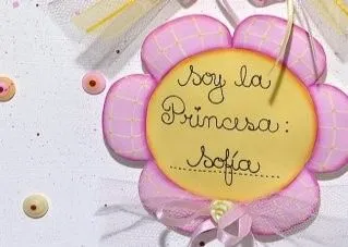 Cartel en goma eva para niñas - Bricolaje - Guia de MANUALIDADES Cartel en goma eva para niñas - Bricolaje - Guia de MANUALIDADES