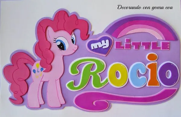 my little pony cumpleanos | Aprender manualidades es facilisimo.com