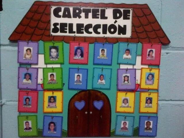 Cartel de seleccion de preescolar | MIS TRABAJOS EN MDF, MADERA ...