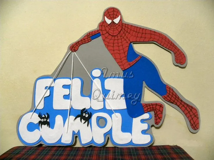 Cartelera de cumpleaños en 2D | Imus Quimey Foamy | Pinterest