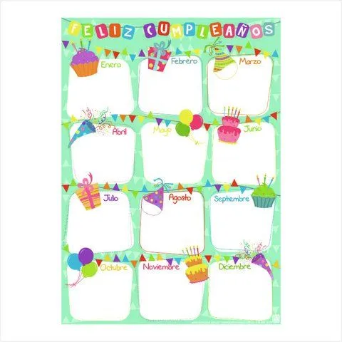 Cartelera de cumpleaños imagenes - Imagui