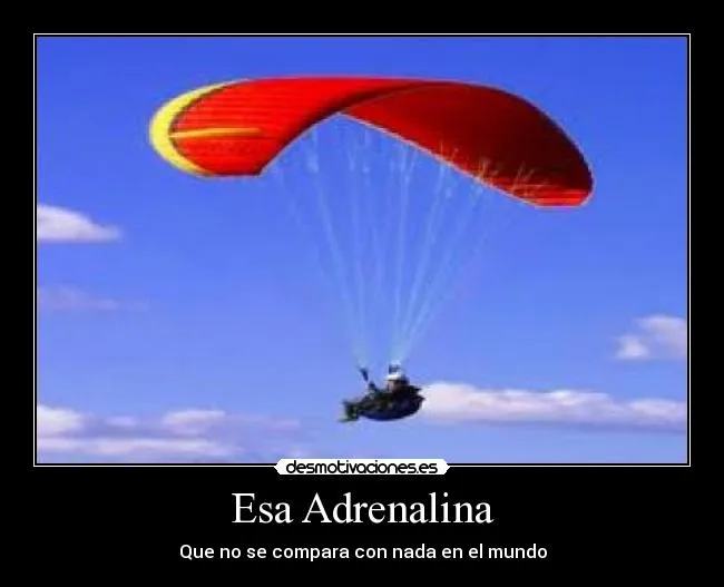Esa Adrenalina | Desmotivaciones