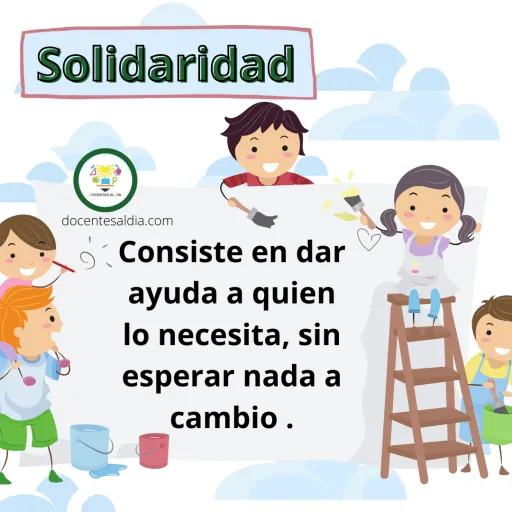 Carteles para conocer y aprender los valores Carteles para conocer y aprender los valores