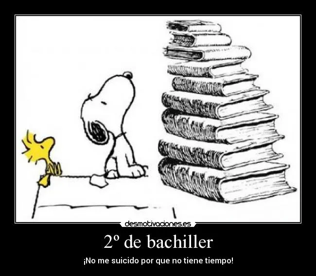 Carteles de Bachiller | Desmotivaciones