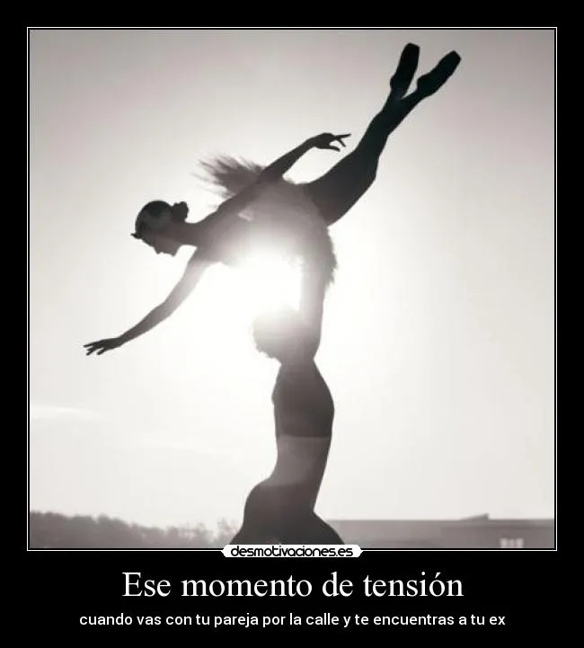 Carteles de Bailarinas | Desmotivaciones
