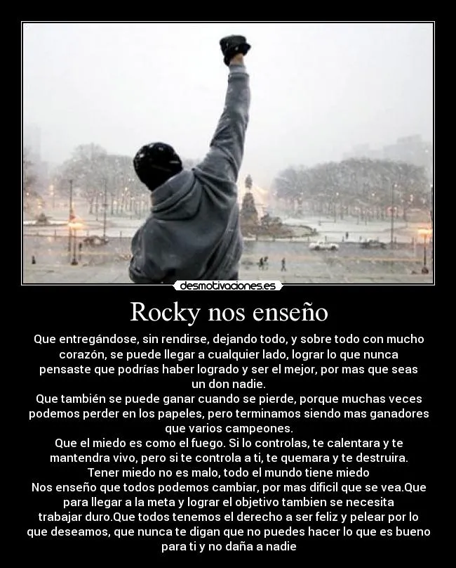 Carteles de Balboa Pag. 8 | Desmotivaciones