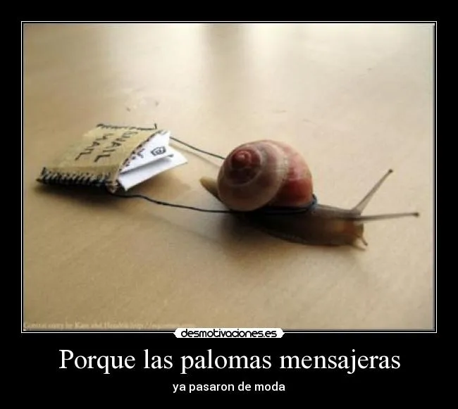 Carteles de Caracol Pag. 18 | Desmotivaciones Carteles de Caracol Pag. 18 | Desmotivaciones