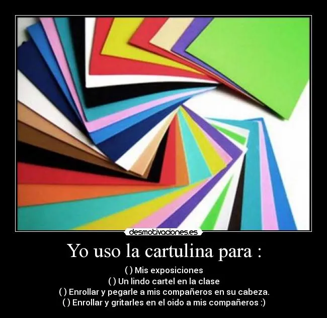 Carteles de Cartulina Pag. 2 | Desmotivaciones Carteles de Cartulina Pag. 2 | Desmotivaciones