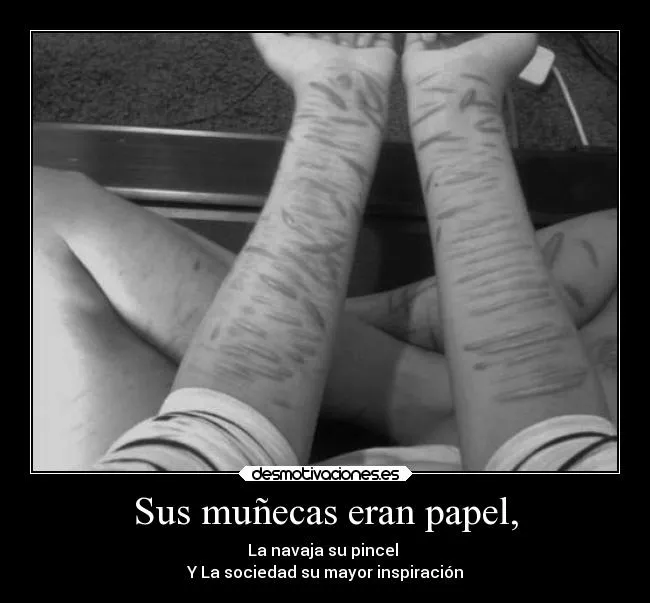 Cortadas de emos en los brazos con nombres - Imagui