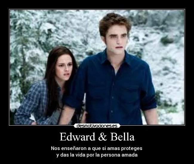 Imagenes de amor de crepusculo amanecer con frases - Imagui