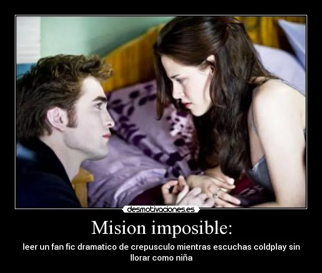 Desmotivaciones de amor de crepusculo - Imagui