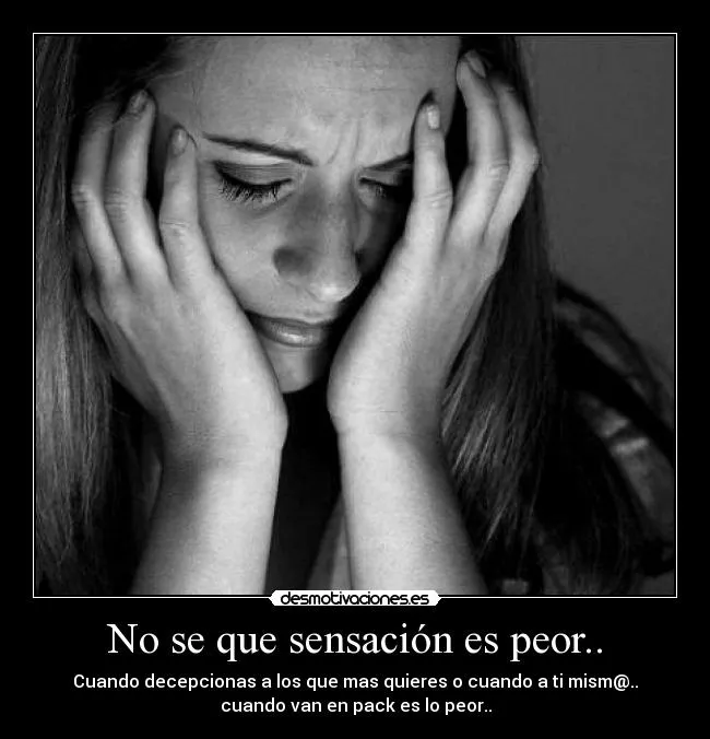 Carteles de Deprimido Pag. 21 | Desmotivaciones