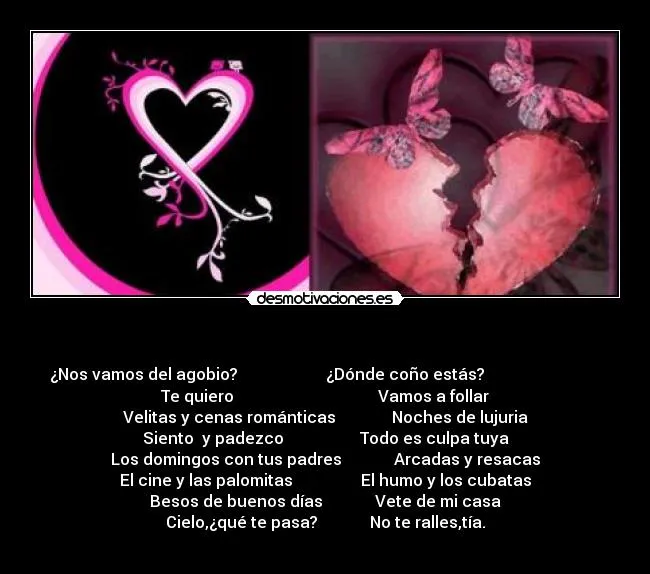 Carteles de Desamor Pag. 2 | Desmotivaciones Carteles de Desamor Pag. 2 | Desmotivaciones