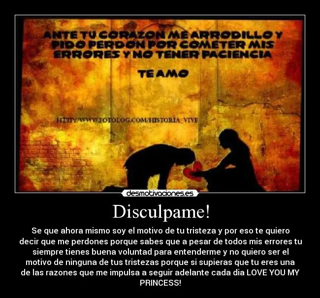 Carteles de Disculpame Pag. 6 | Desmotivaciones