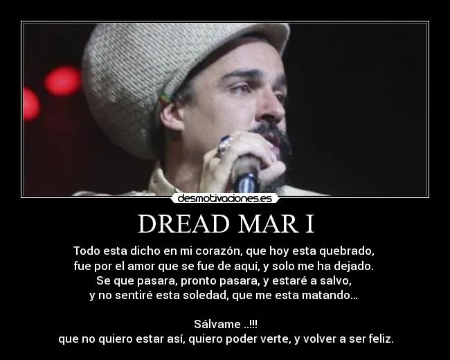 Frases de dread mar - Imagui