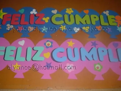 carteles de feliz cumpleaños originales en cartulina - Buscar con ...