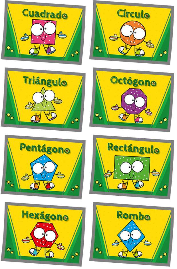 Carteles de Figuras Geométricas de Crayola PDF Carteles de Figuras Geométricas de Crayola PDF