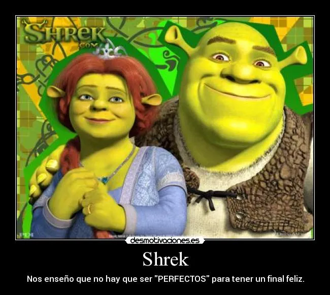 Fiona y shrek con frases - Imagui