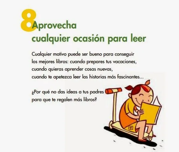 Carteles para fomentar la lectura en los niños. Decálogo ...