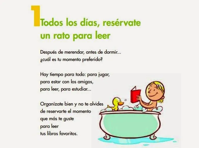 Carteles para fomentar la lectura en los niños. Decálogo ...