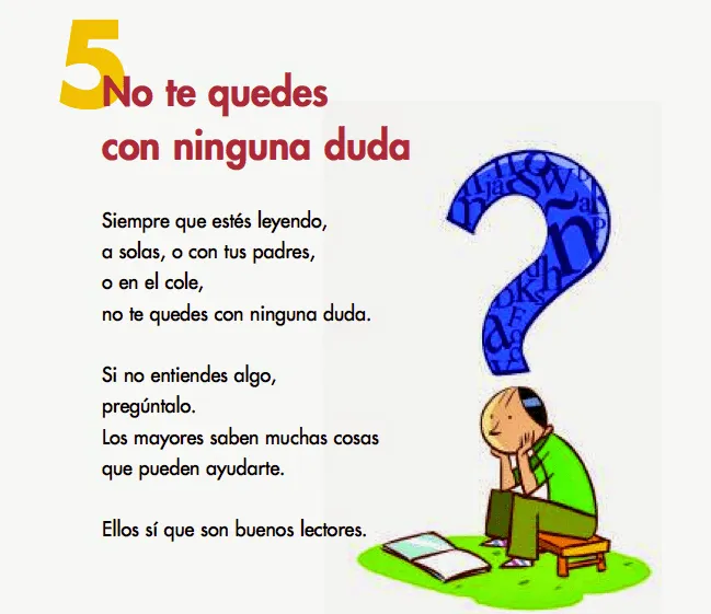 Carteles para fomentar la lectura en los niños. Decálogo ...