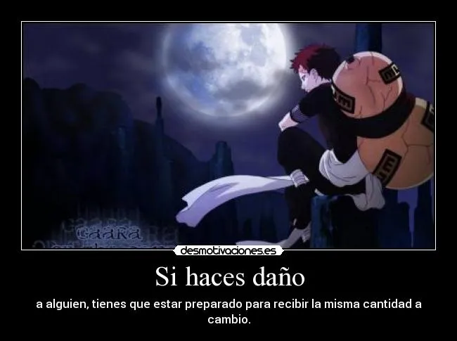 Desmotivaciones gaara shippuden triste - Imagui