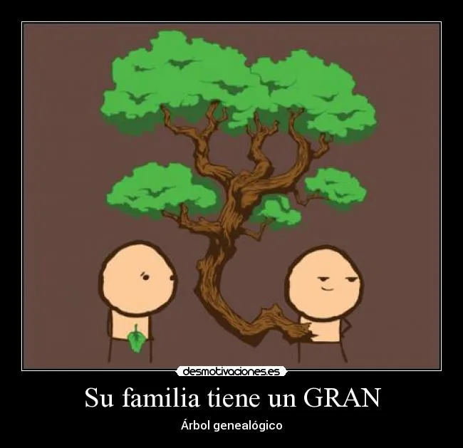 Carteles de Genealogico | Desmotivaciones