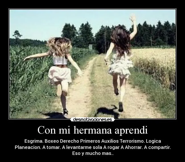 Carteles de Hermanas Pag. 14 | Desmotivaciones