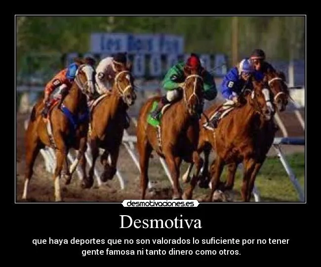 Carteles de Hipica | Desmotivaciones